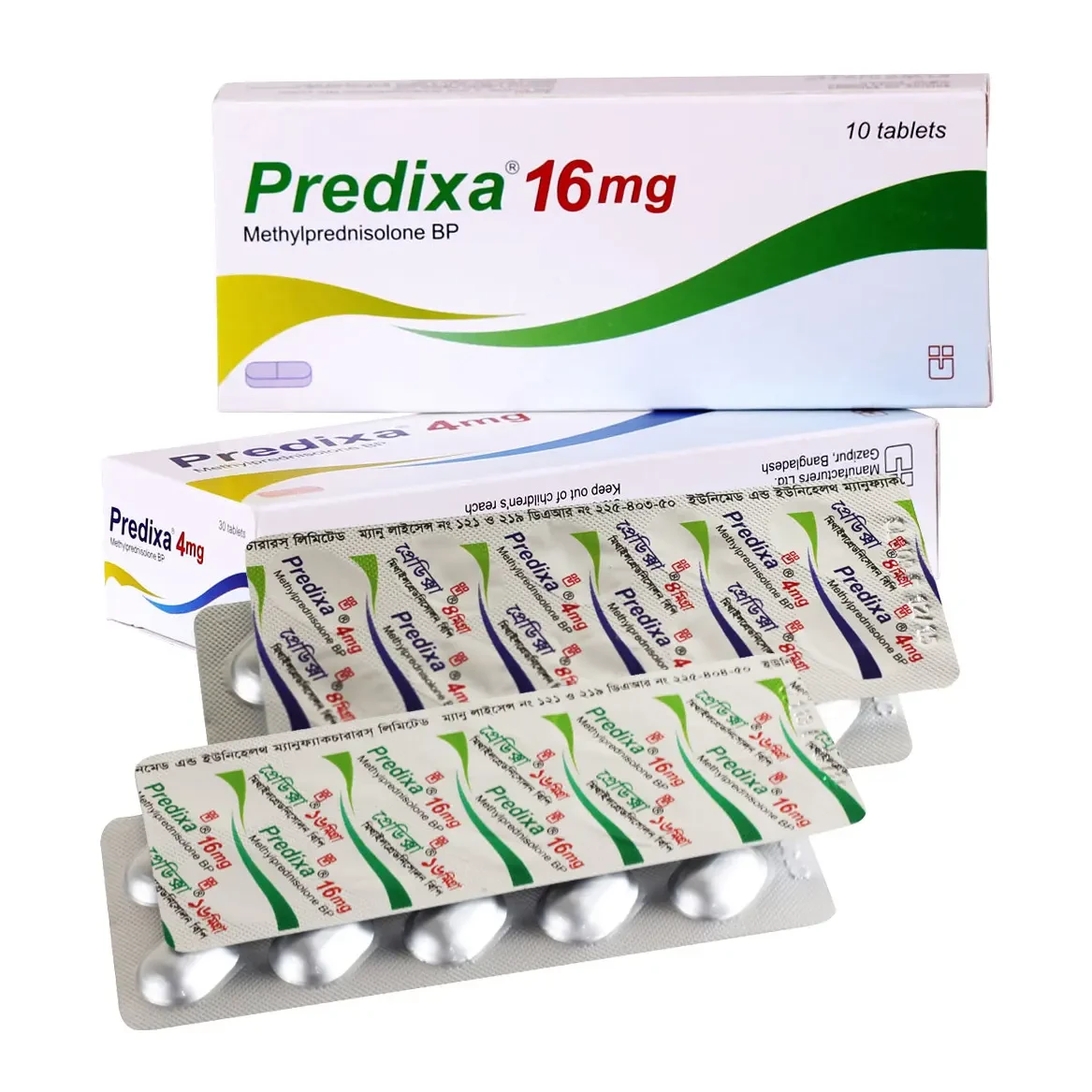 Pack Image: Predixa 4 mg Tablet (3 x 10)