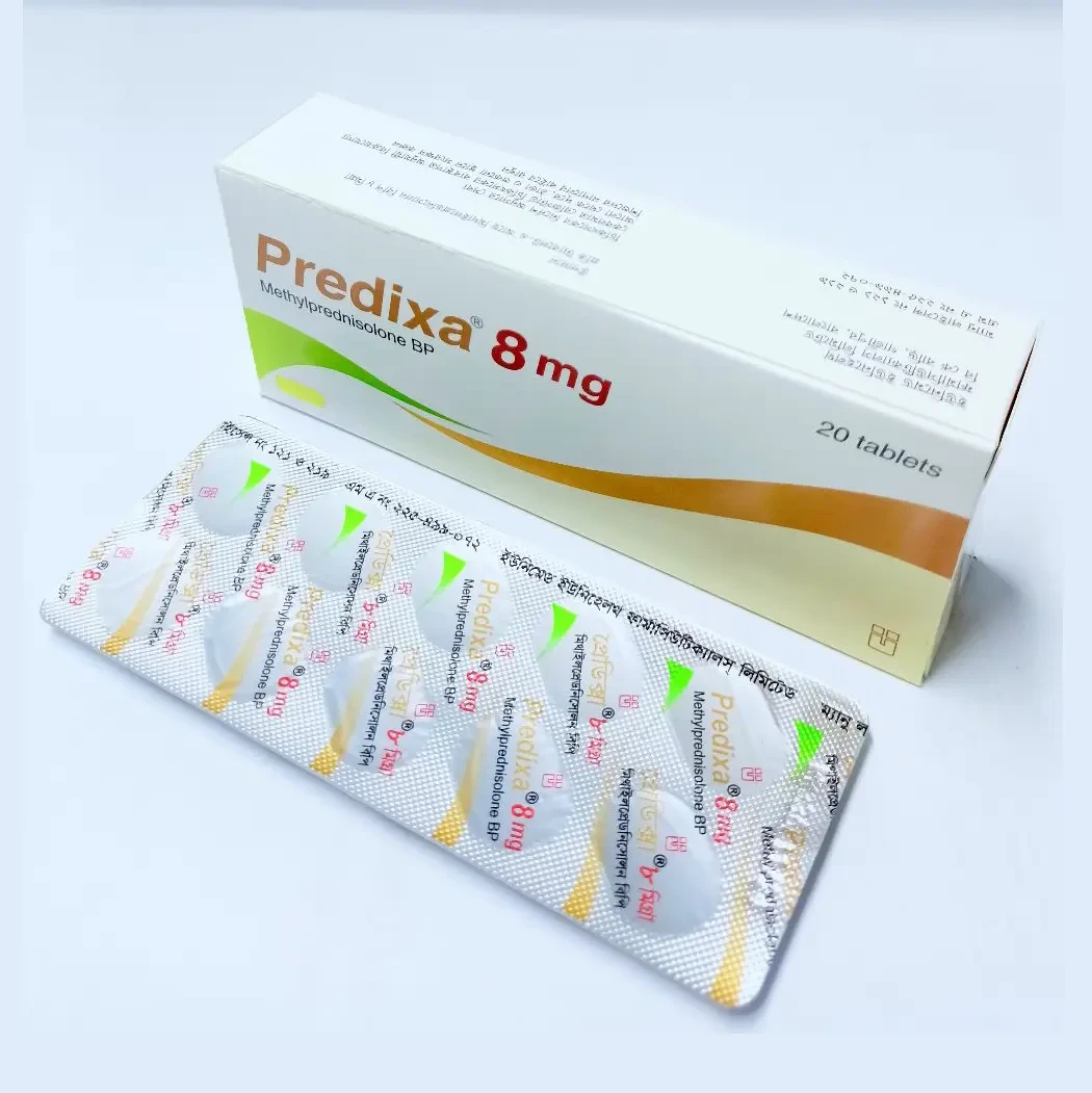 Pack Image: Predixa 8 mg Tablet (2 x 10)