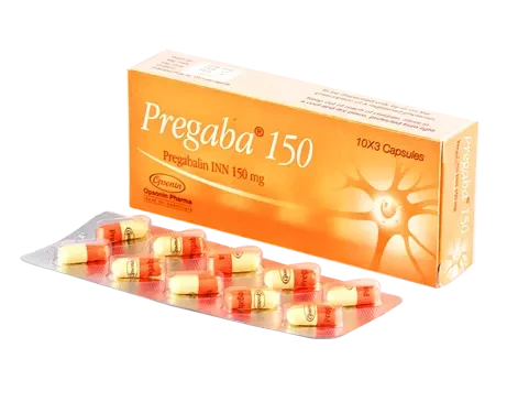 Pack Image: Pregaba 150 mg Capsule (3 x 10)