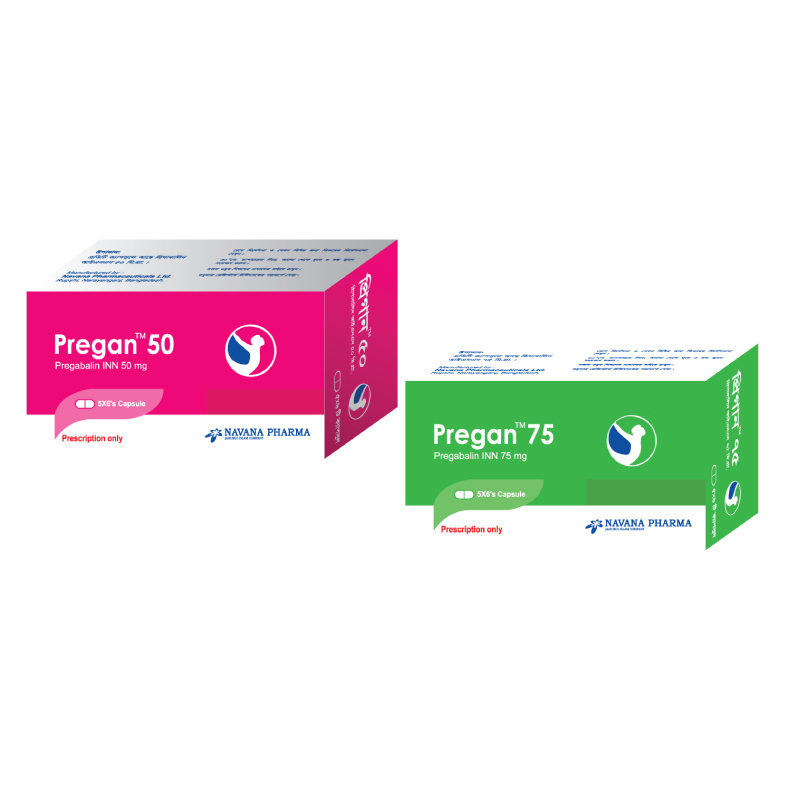 Pack Image: Pregan 75 mg Capsule (3 x 10)