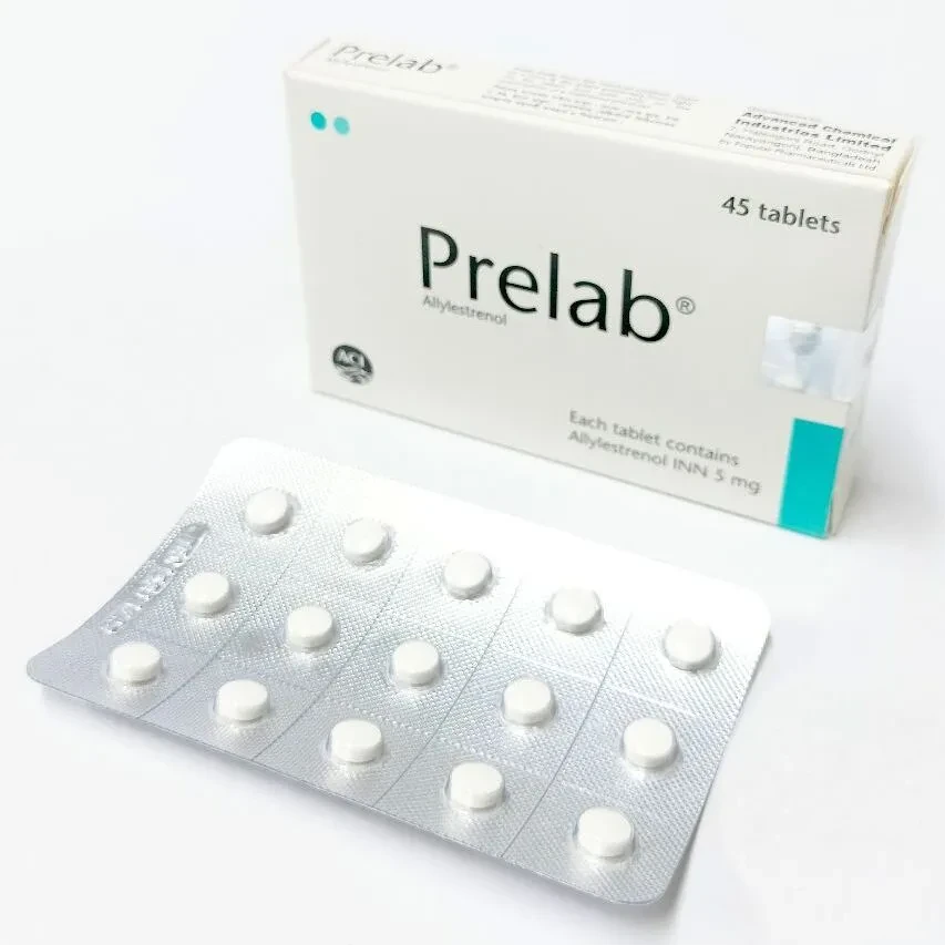 Pack Image: Prelab 5 mg Tablet (3 x 15)