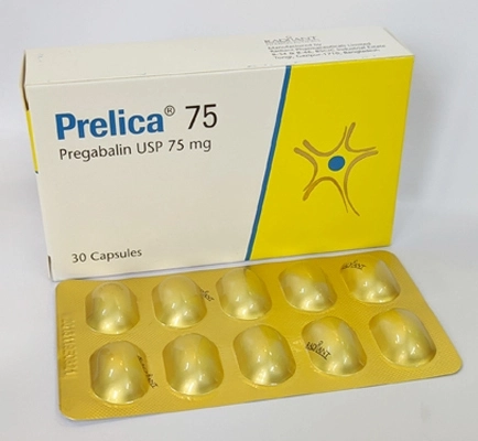 Pack Image: Prelica 75 mg Capsule (3 x 10)