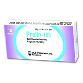 Pack Image: Prelin 150 mg Capsule (1 x 10)