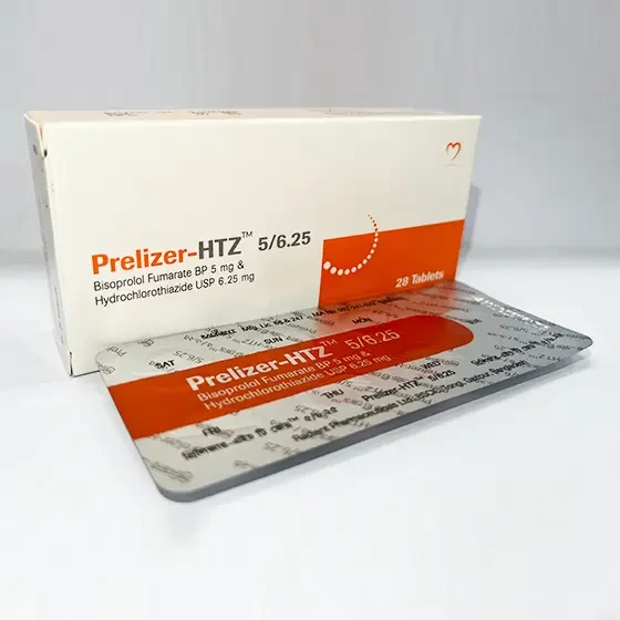 Pack Image: Prelizer-HTZ 5 mg Tablet (4 x 7)