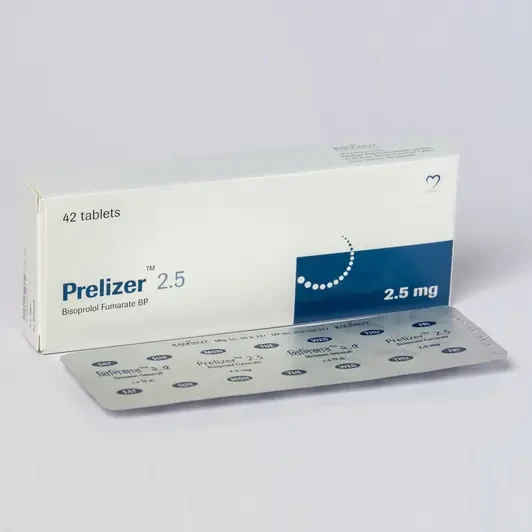 Pack Image: Prelizer 2.5 mg Tablet (3 x 14)