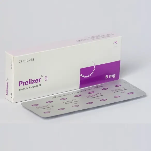 Pack Image: Prelizer 5 mg Tablet (2 x 14)