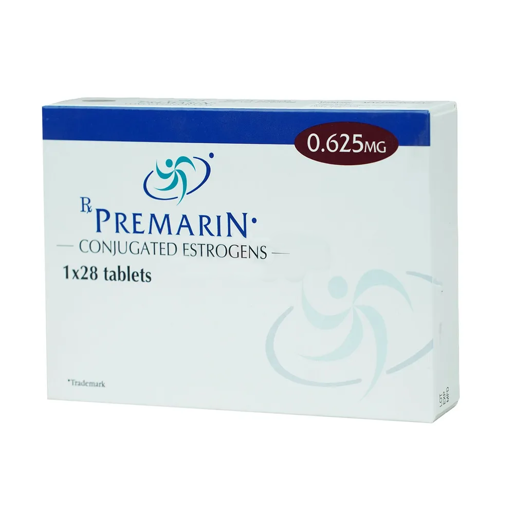 Pack Image: Premarin 0.625 mg Tablet (1 x 28)
