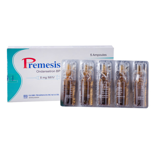 Pack Image: Premesis 8 mg Injection (4 ml ampoule)