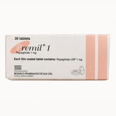 Pack Image: Premil 1 mg Tablet (3 x 10)