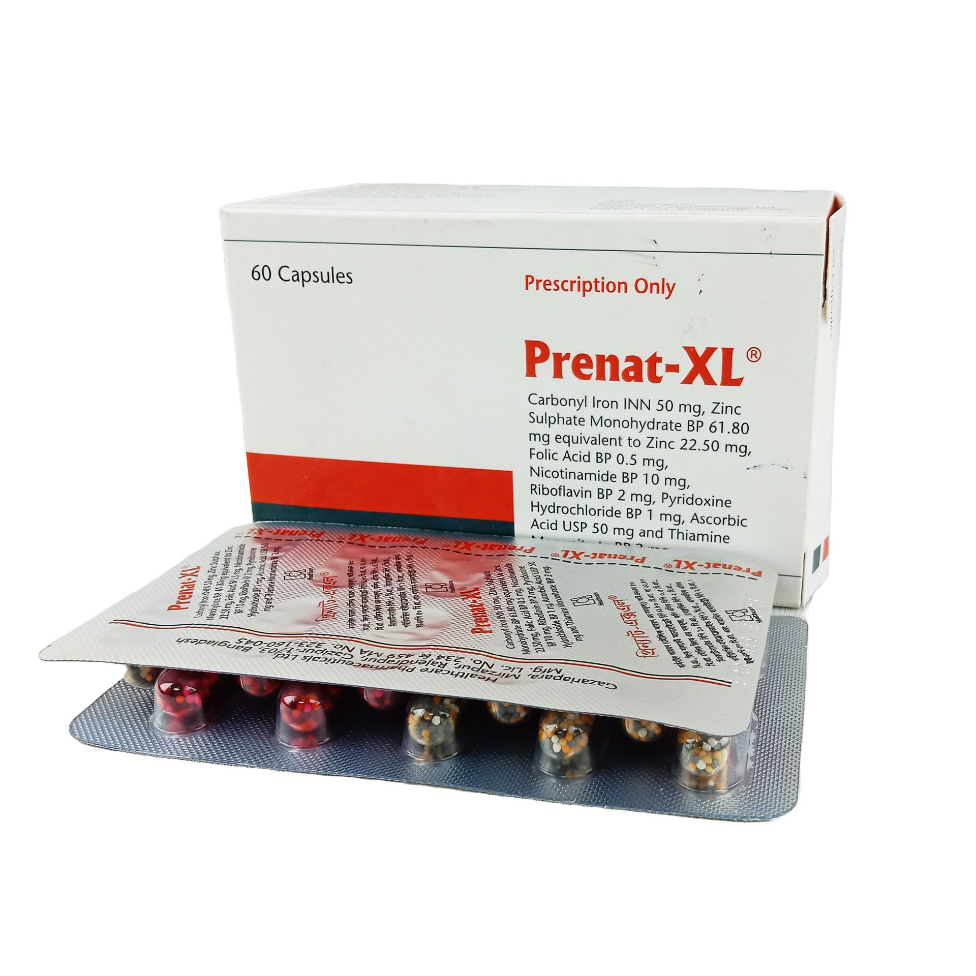 Pack Image: Prenat-XL  Capsule (6 x 10)
