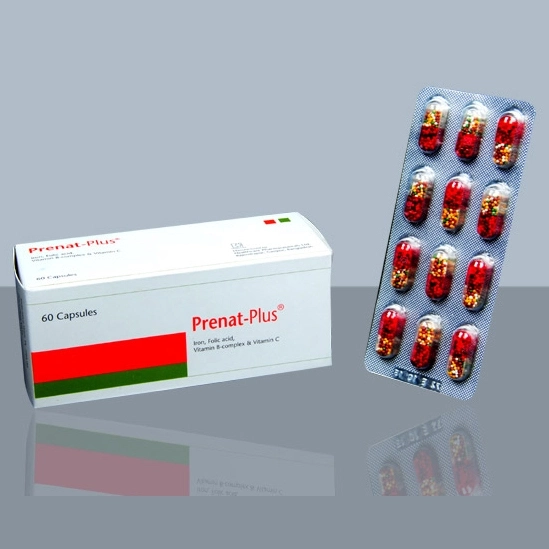 Pack Image: Prenat Plus  Capsule (5 x 12)