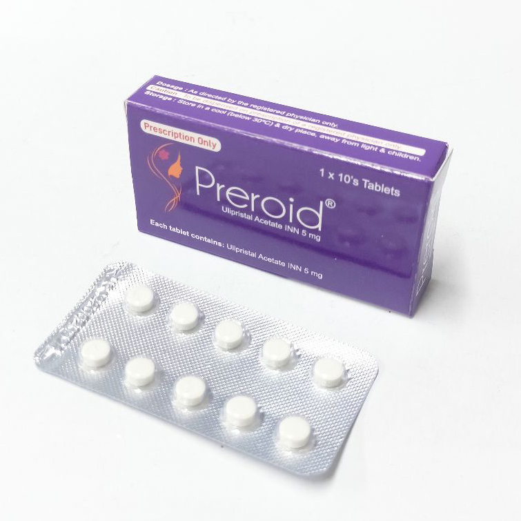 Pack Image: Preroid 5 mg Tablet (1 x 10)