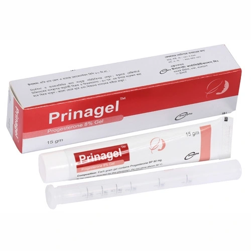 Pack Image: Prinagel 8% Vaginal Gel (15 gm tube & applicator)