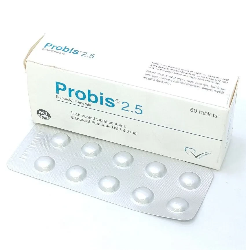 Pack Image: Probis 2.5 mg Tablet (5 x 10)