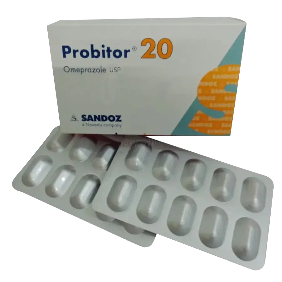 Pack Image: Probitor 20 mg Capsule (10 x 10)