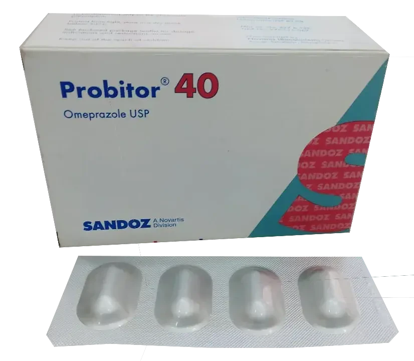 Pack Image: Probitor 40 mg Capsule (4 x 10)