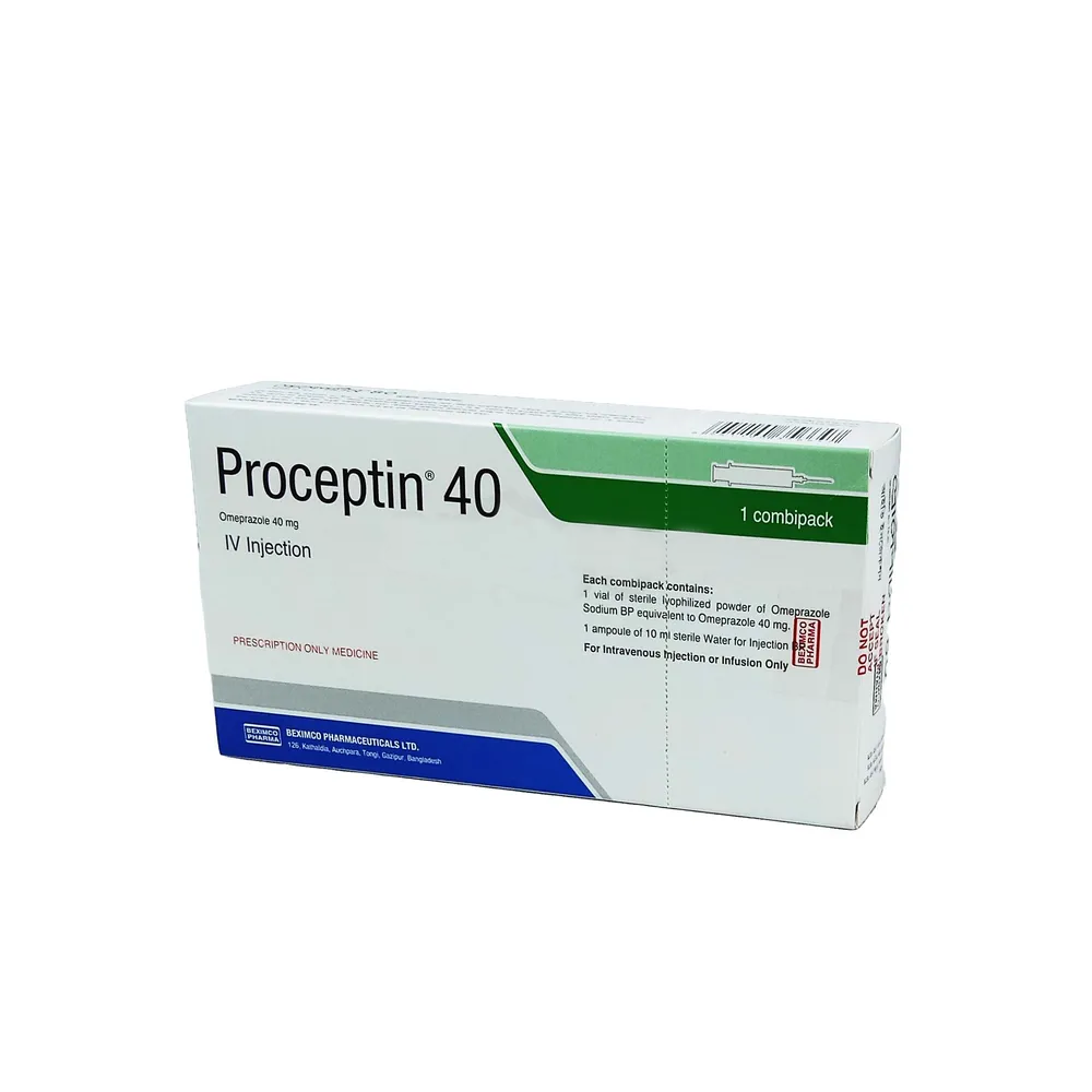 Pack Image: Proceptin 40 mg Injection (40 mg vial)