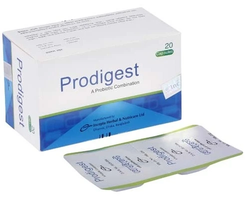 Pack Image: Prodigest 10 billion Capsule (5 x 4)