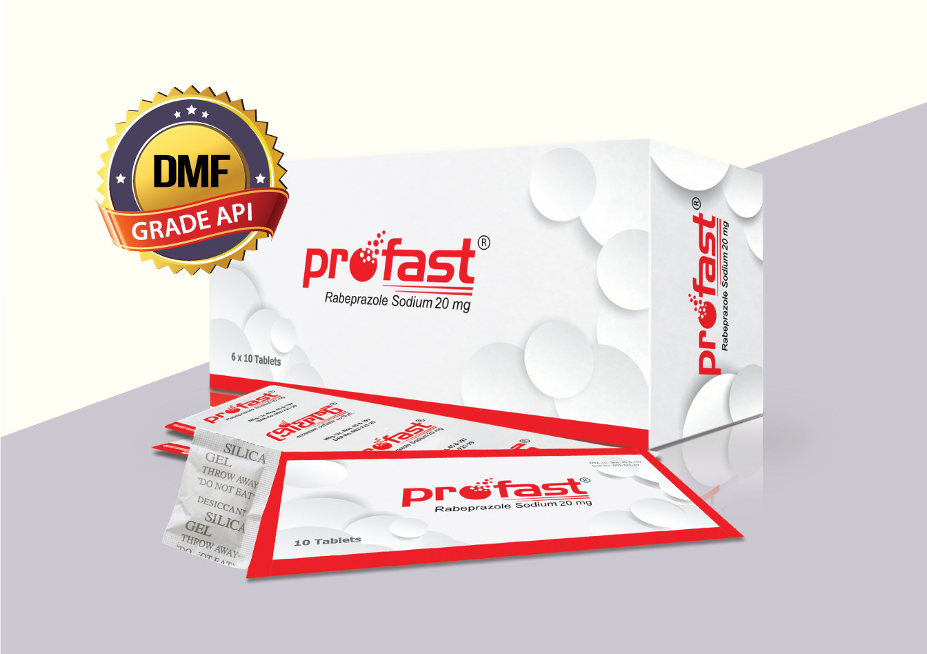 Pack Image: Profast 20 mg Tablet (6 x 10)