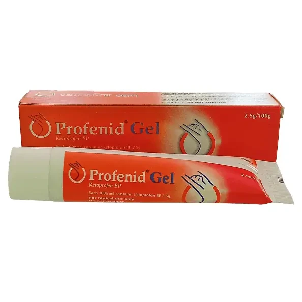 Pack Image: Profenid 2.5% w Gel (30 gm tube)