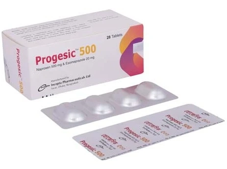 Pack Image: Progesic 500 mg Tablet (3 x 10)