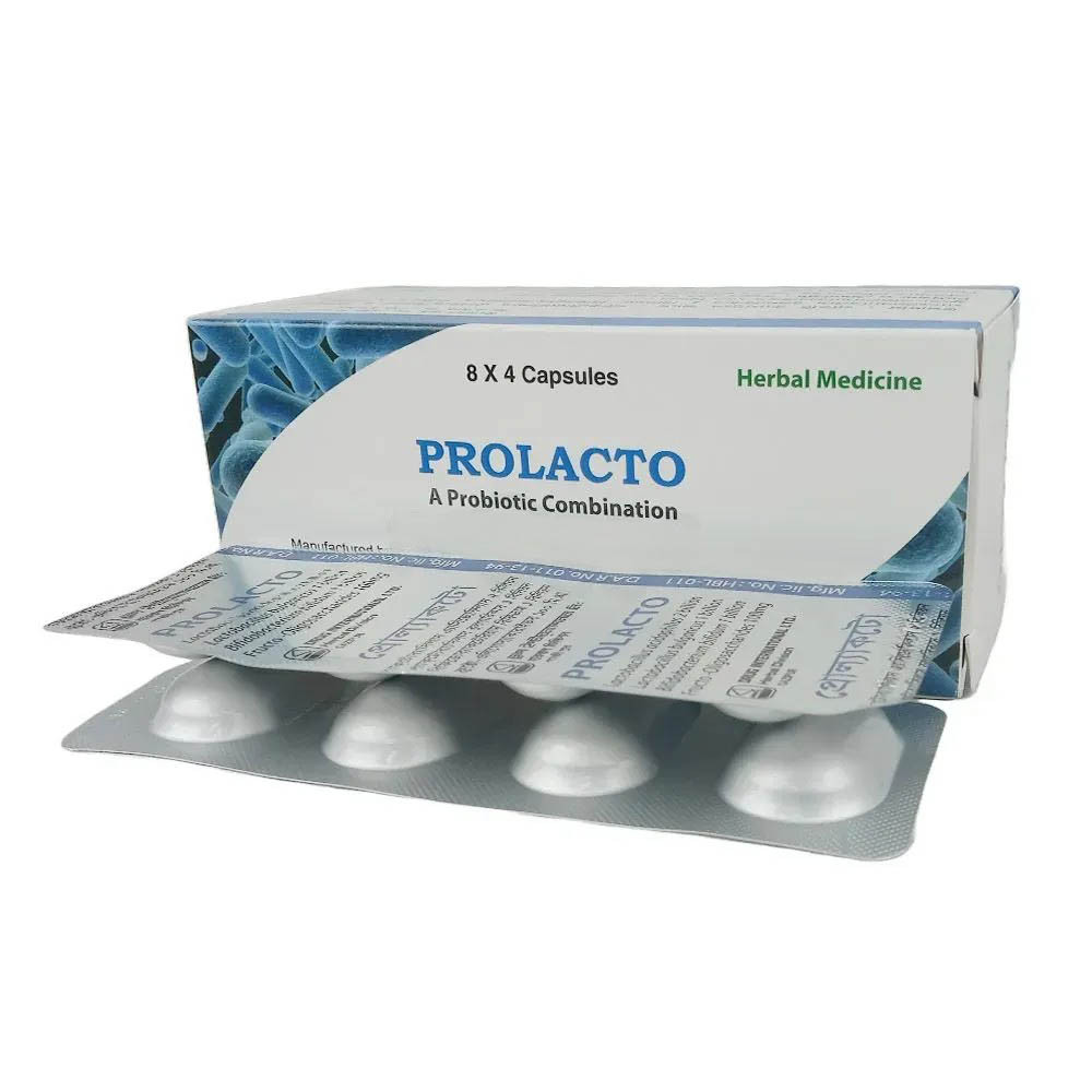 Pack Image: Prolacto 4 billion Capsule (8 x 4)