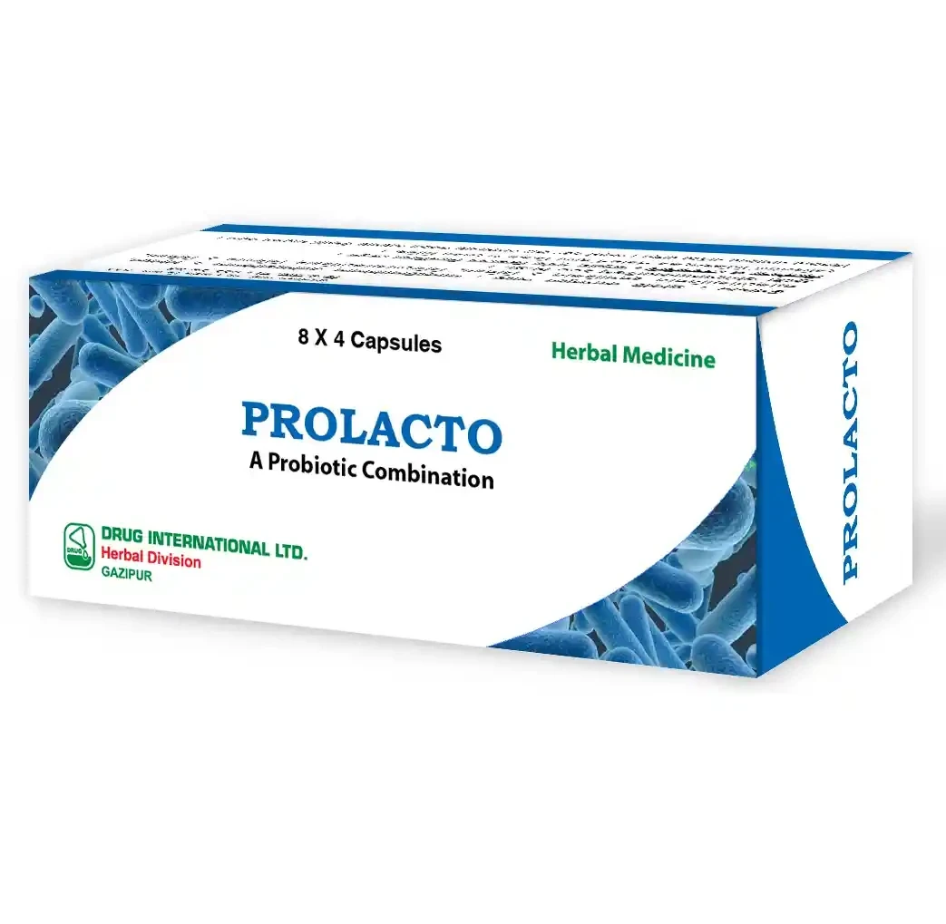 Pack Image: Prolacto 4 billion Capsule (8 x 4)