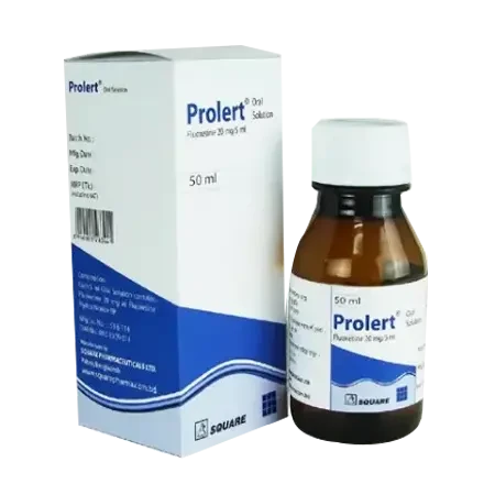Pack Image: Prolert 20 mg Suspension (100 ml bottle)