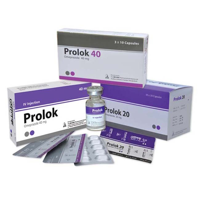 Pack Image: Prolok 40 mg Injection (40 mg vial)