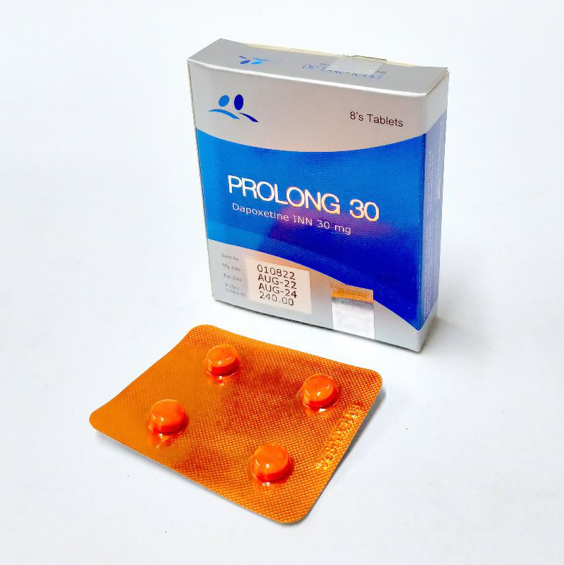 Pack Image: Prolong 30 mg Tablet (2 x 4)