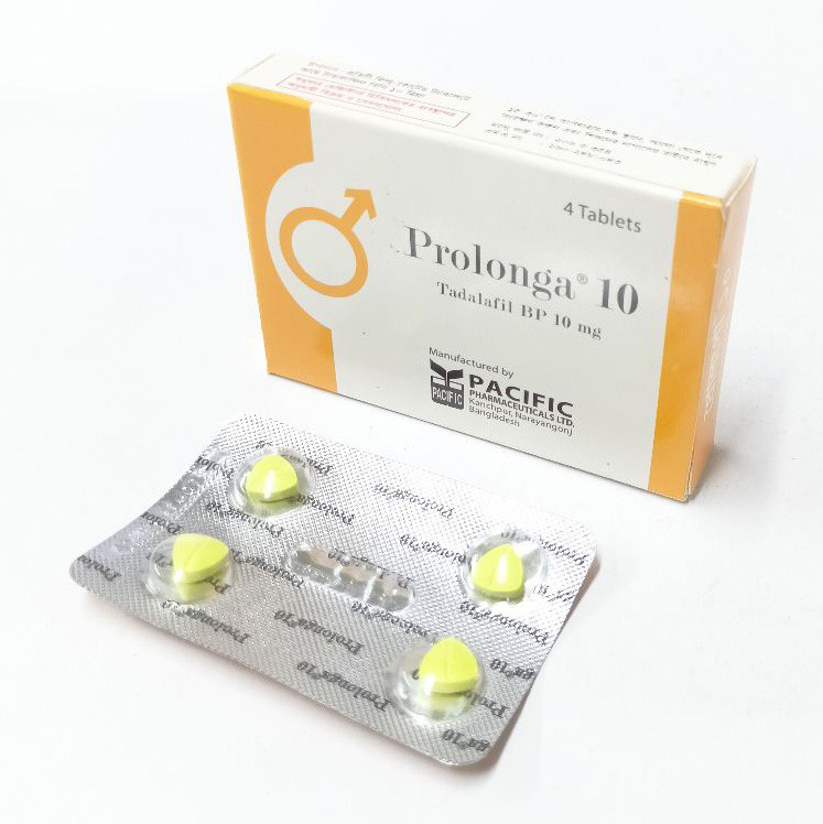 Pack Image: Prolonga 10 mg Tablet (1 x 4)