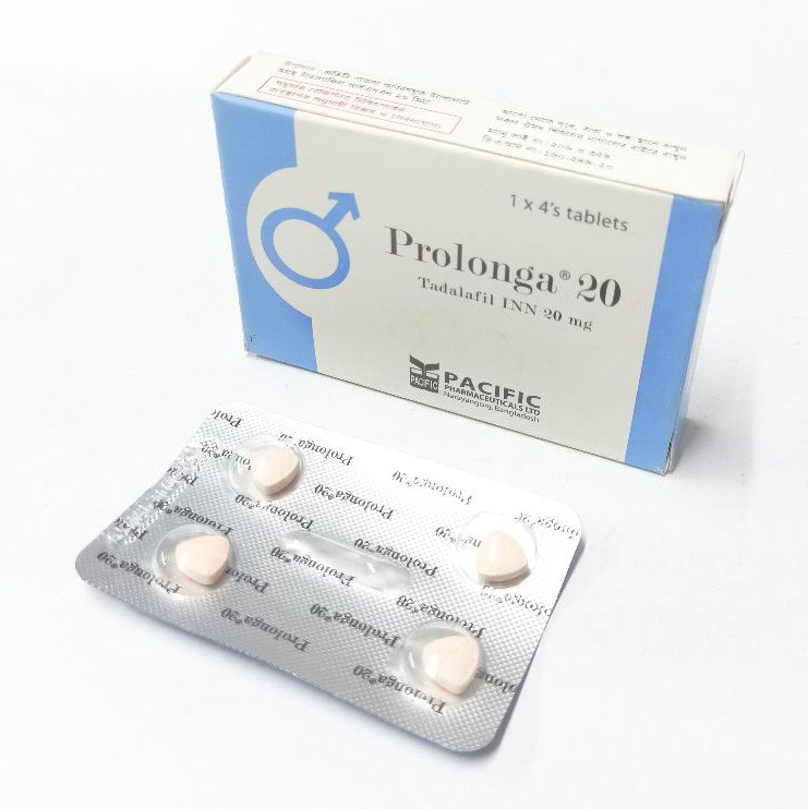 Pack Image: Prolonga 20 mg Tablet (1 x 4)