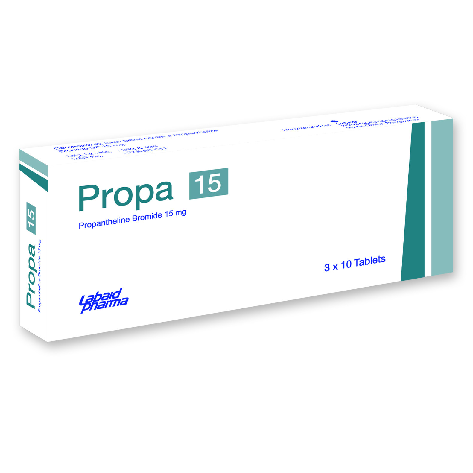 Pack Image: Propa 15 mg Tablet (3 x 10)