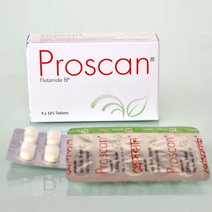 Pack Image: Proscan 250 mg Tablet (3 x 10)
