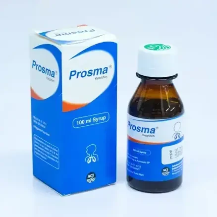 Pack Image: Prosma 1 mg Syrup (100 ml bottle)