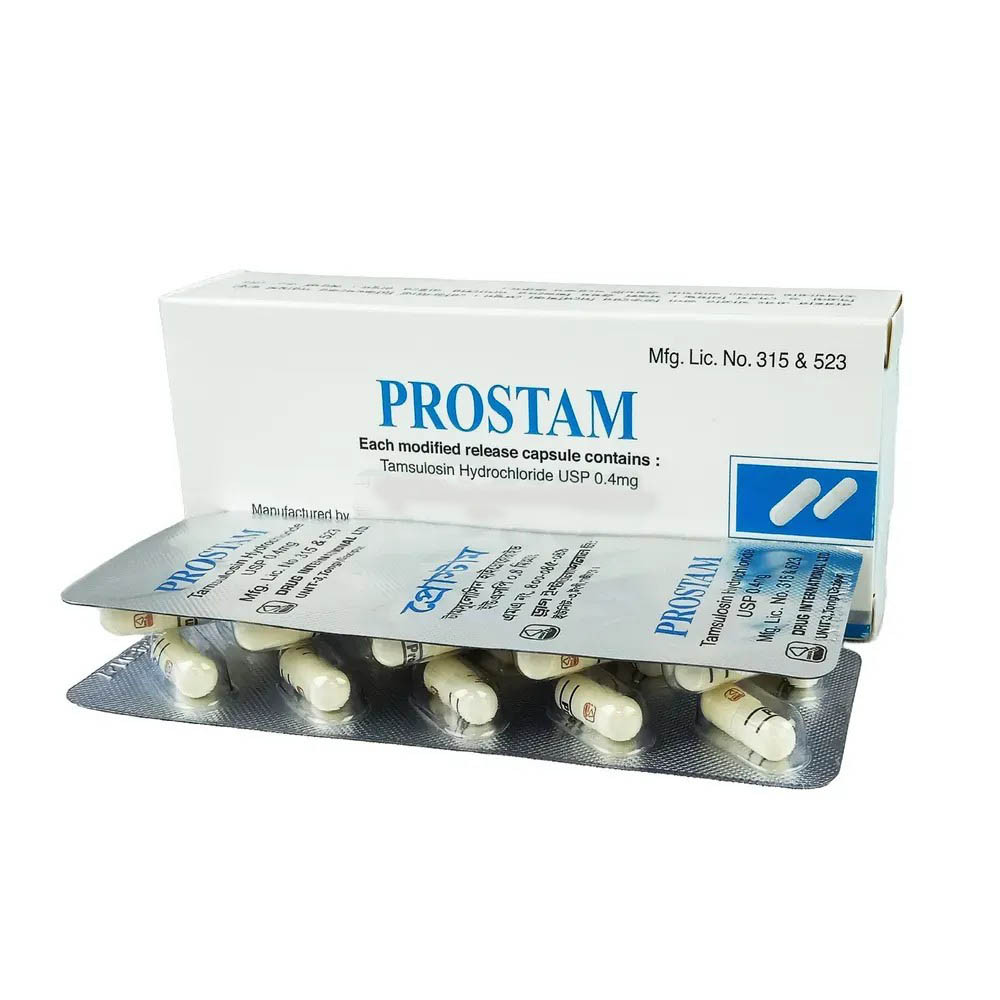 Pack Image: Prostam 0.4 mg Capsule (3 x 10)