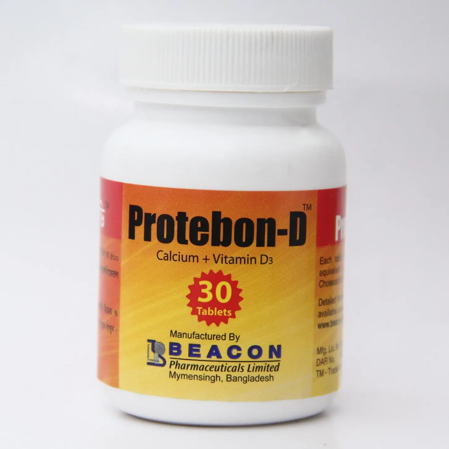 Pack Image: Protebon-D 500 mg Tablet (1 x 15)