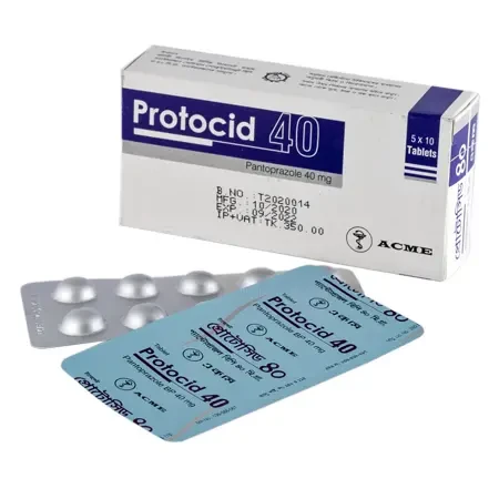 Pack Image: Protocid 40 mg Tablet (5 x 10)