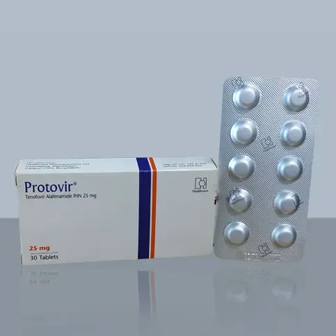 Pack Image: Protovir 25 mg Tablet (3 x 10)