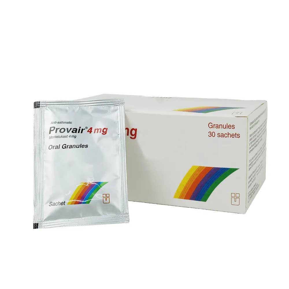 Pack Image: Provair 4 mg Oral Granules (3.5 gm sachet)