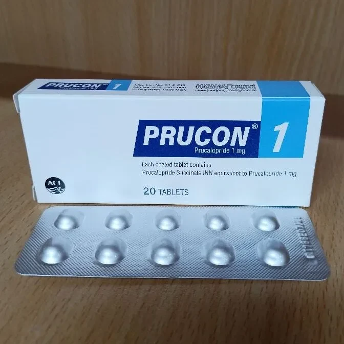 Pack Image: Prucon 1 mg Tablet (2 x 10)