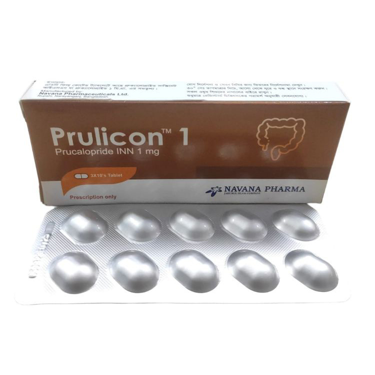 Pack Image: Prulicon 1 mg Tablet (3 x 10)