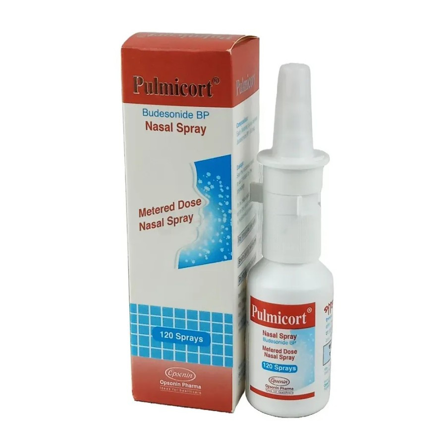 Pack Image: Pulmicort 100 mcg Nasal Spray (120 metered sprays)