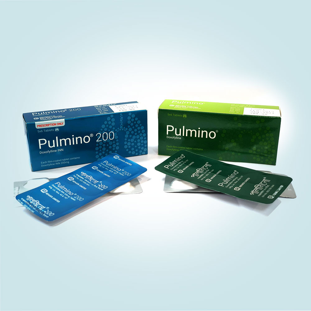 Pack Image: Pulmino 400 mg Tablet (5 x 6)