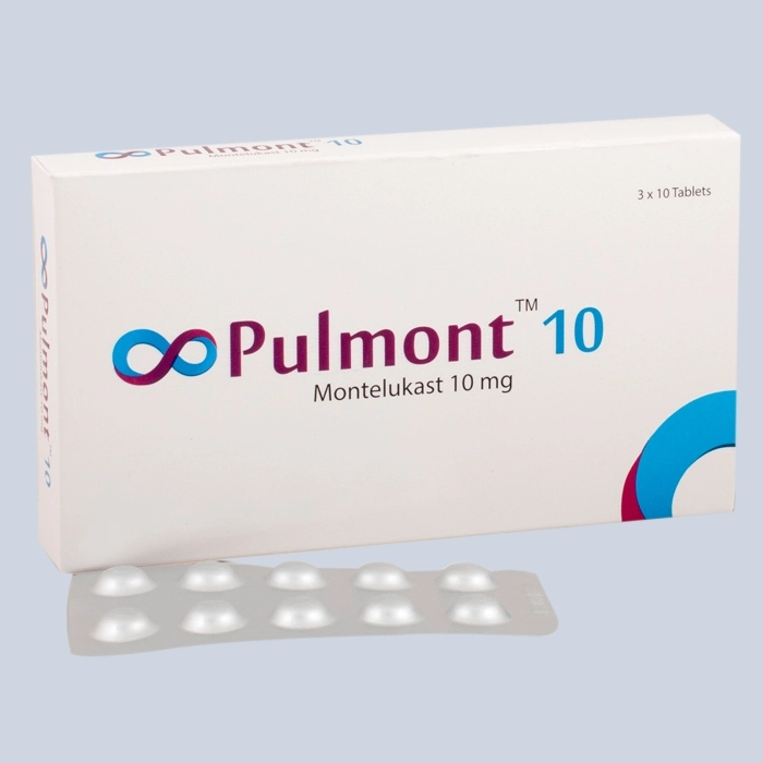 Pack Image: Pulmont 10 mg Tablet (3 x 10)