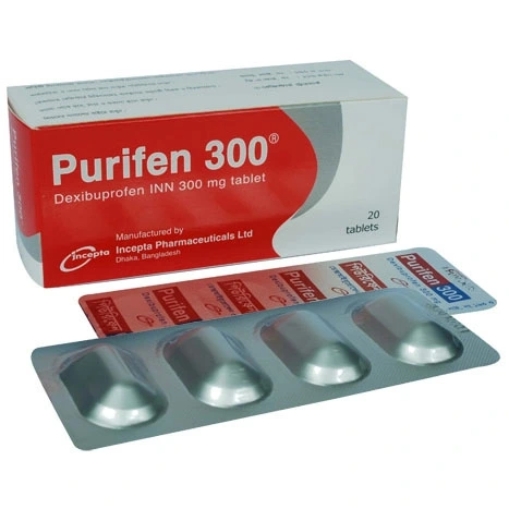 Pack Image: Purifen 300 mg Tablet (3 x 10)
