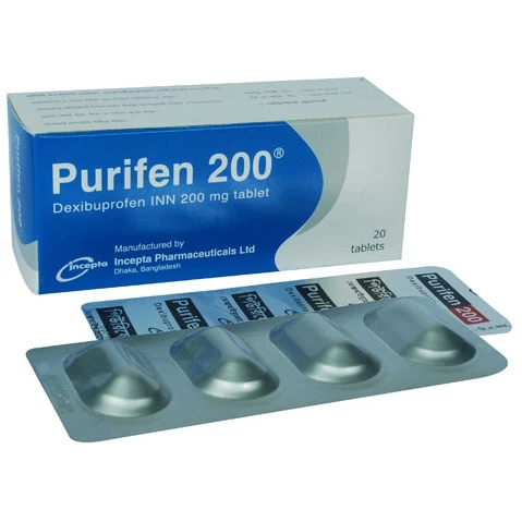 Pack Image: Purifen 200 mg Tablet (3 x 10)