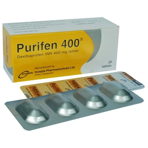Pack Image: Purifen 400 mg Tablet (3 x 10)