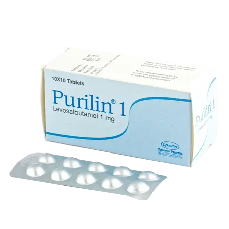 Pack Image: Purilin 1 mg Tablet (8 x 14)