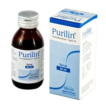 Pack Image: Purilin 1 mg Syrup (50 ml bottle)
